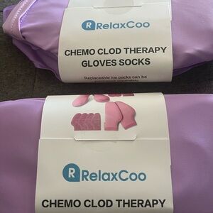 Lavender Chemo Cold Therapy Gloves & Socks